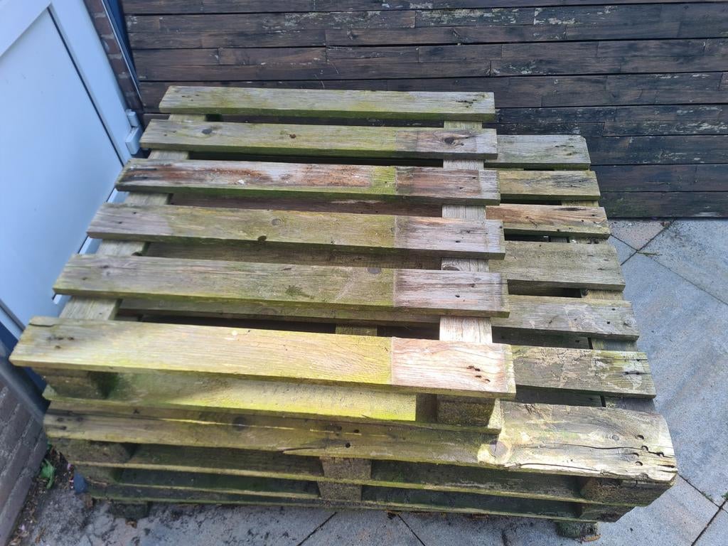 Pallets gratis af te halen, Doe-het-zelf en Verbouw, Hout en Planken, Pallet, Ophalen
