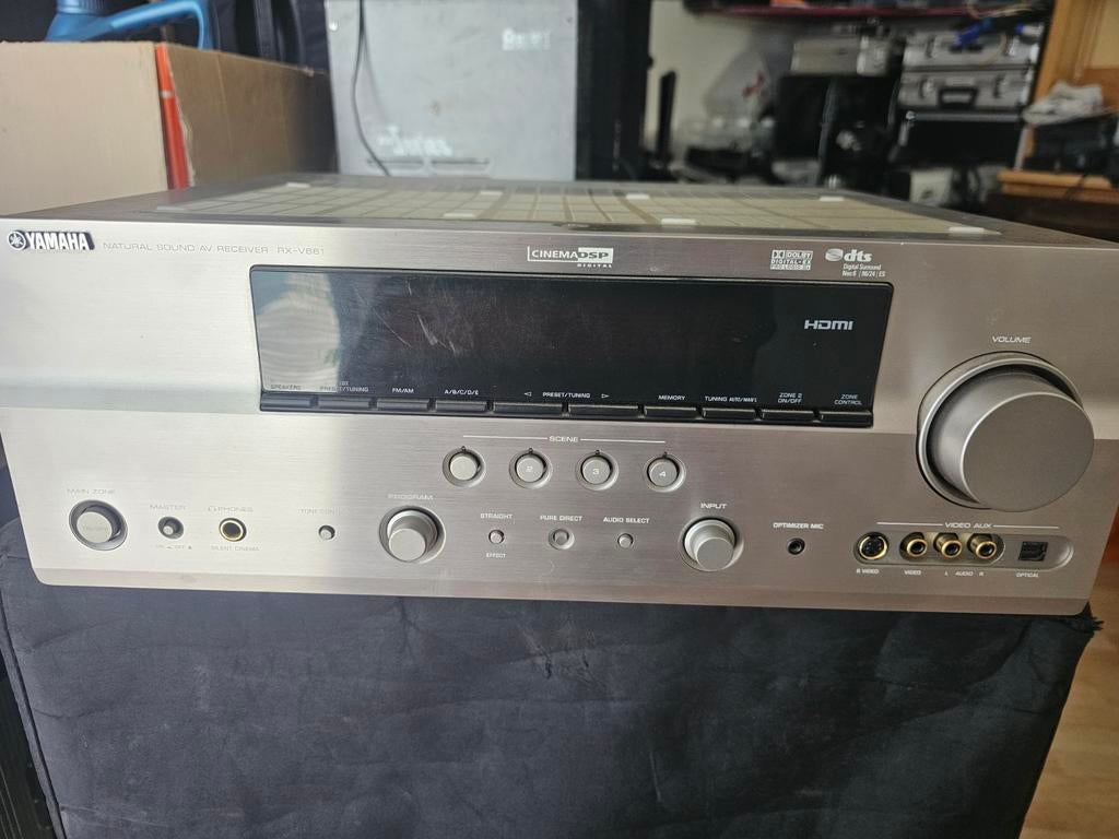Yamaha Natural Sound AV Receiver RX-V661, Audio, Tv en Foto, Versterkers en Receivers, Gebruikt, 7.1, 120 watt of meer, Yamaha