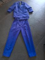 Paars damespak met jasje en broek maat M, Ophalen of Verzenden