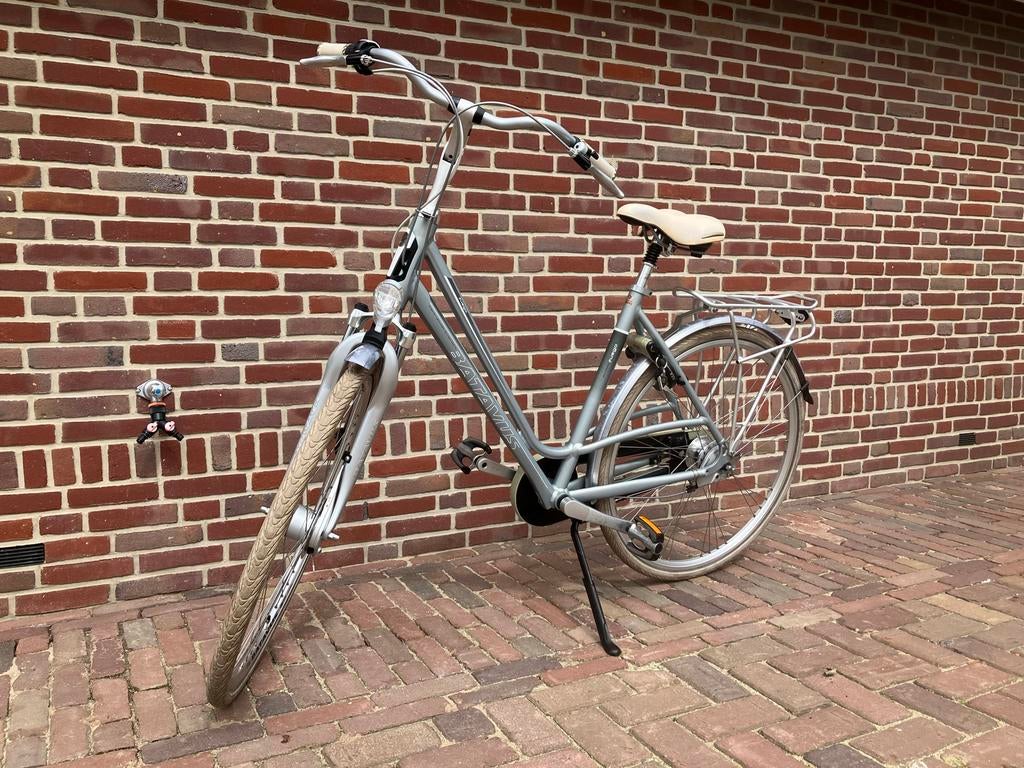 Batavus Fuego damesfiets, framemaat 53, 28 inch, 7 versn., Ophalen, Velgrem, Versnellingen, Batavus