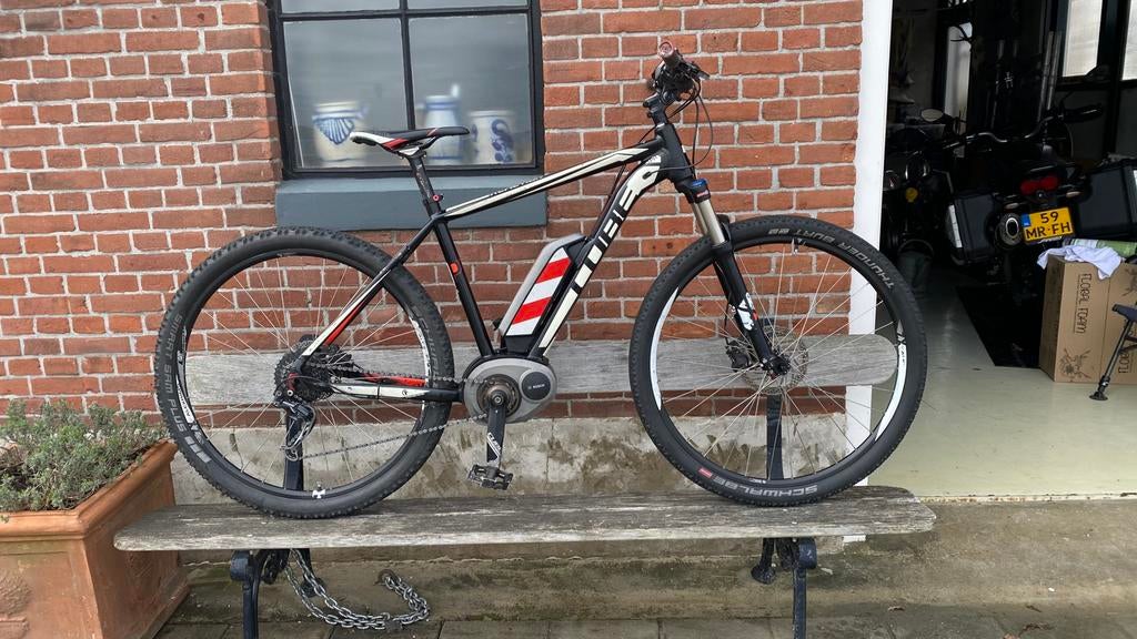 Cube E mountain bike, Overige merken, Minder dan 10 versnellingen, Gebruikt, Vering