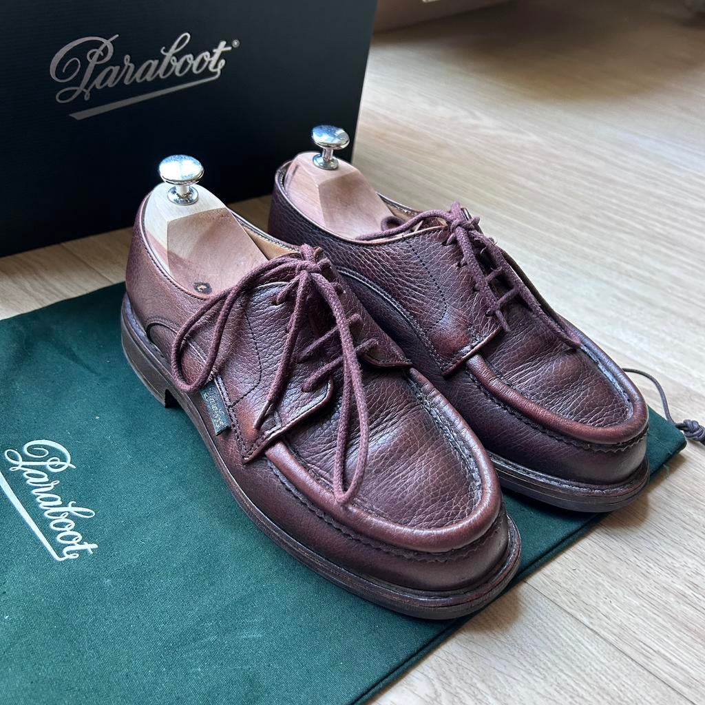 Paraboot Chambord Derby Schoenen 39.5, Ophalen of Verzenden, Zo goed als nieuw