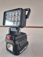 Nieuwe Makita compatible LED werklamp + BL1415 accu, Doe-het-zelf en Verbouw, Bouwverlichting, Ophalen of Verzenden, Nieuw, Minder dan 50 watt