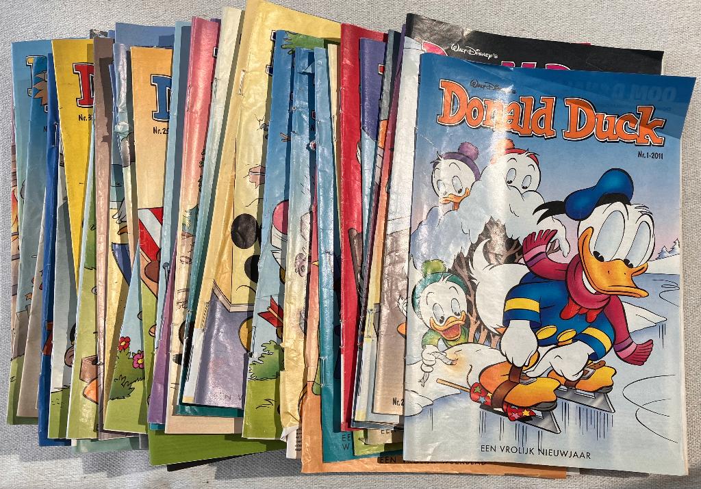 Donald Duck tijdschrift jaar 2011, Verzamelen, Tijdschriften, Kranten en Knipsels, Ophalen of Verzenden, 1980 tot heden, Nederland