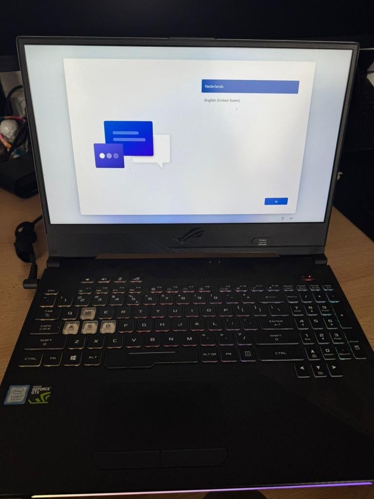 Asus ROG Strix GL504G 17 inch, Ophalen, Gebruikt, Met videokaart, Asus