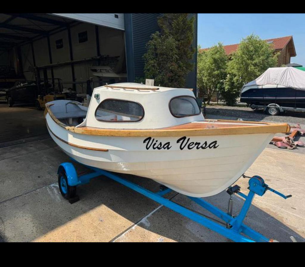 Noorse vis sloep, Watersport en Boten, Buiten- en Binnenboordmotoren, Ophalen, 10 tot 30 pk, Gebruikt, Binnenboordmotor