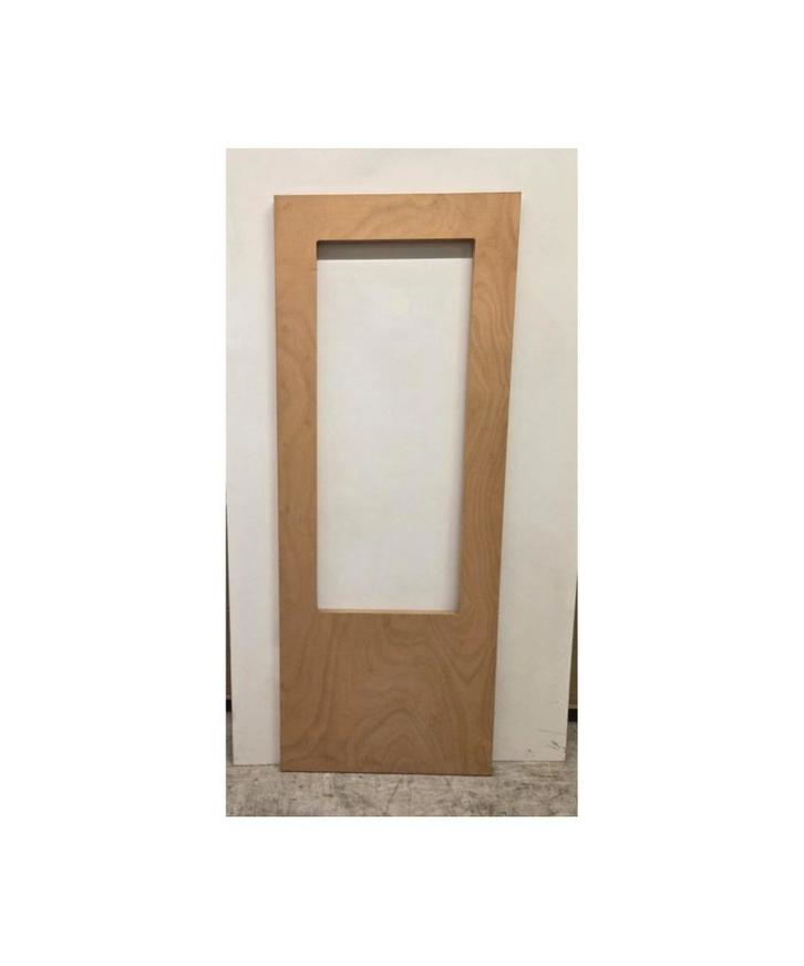 Okoume Deurplaat Alustabiel Afmeting:81x210 cm, Doe-het-zelf en Verbouw, Deuren en Horren, Nieuw, Buitendeur, 200 tot 215 cm, 120 cm of meer