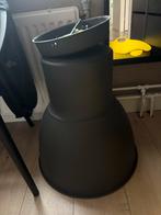 IKEA HEKTAR hanglamp donkergrijs 38 cm, Huis en Inrichting, Lampen | Hanglampen, Ophalen, Zo goed als nieuw, Metaal, Minder dan 50 cm