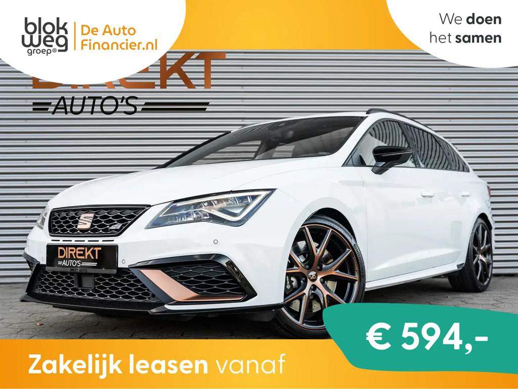Seat Leon ST 2.0 TSI CUPRA R 4DRIVE PANO CARBON € 34.950,0, Auto's, Seat, Automaat, Gebruikt, 4 cilinders, 1984 cc