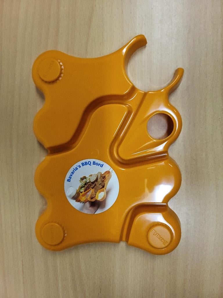 Bavaria bbq bord.          Oranje., Ophalen of Verzenden, Nieuw, Gebruiksvoorwerp