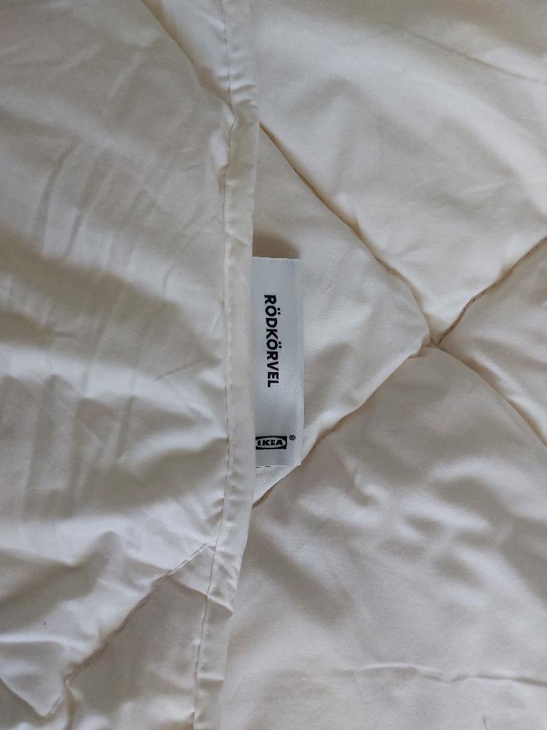 IKEA Dekbed, wol, 140x200 cm * nieuwstaat *, Huis en Inrichting, Ophalen, Eenpersoons, Wit, Deken of Dekbed