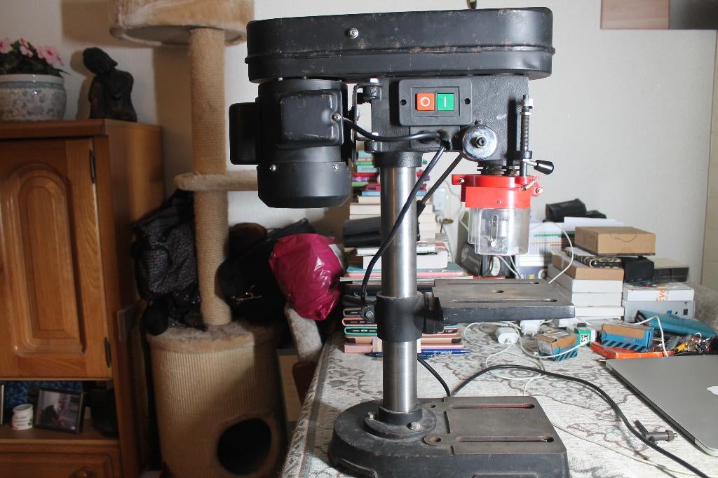 tafel kolomboormachine / machineklem, Doe-het-zelf en Verbouw, Gereedschap | Boormachines, Ophalen, Variabele snelheid, Zo goed als nieuw