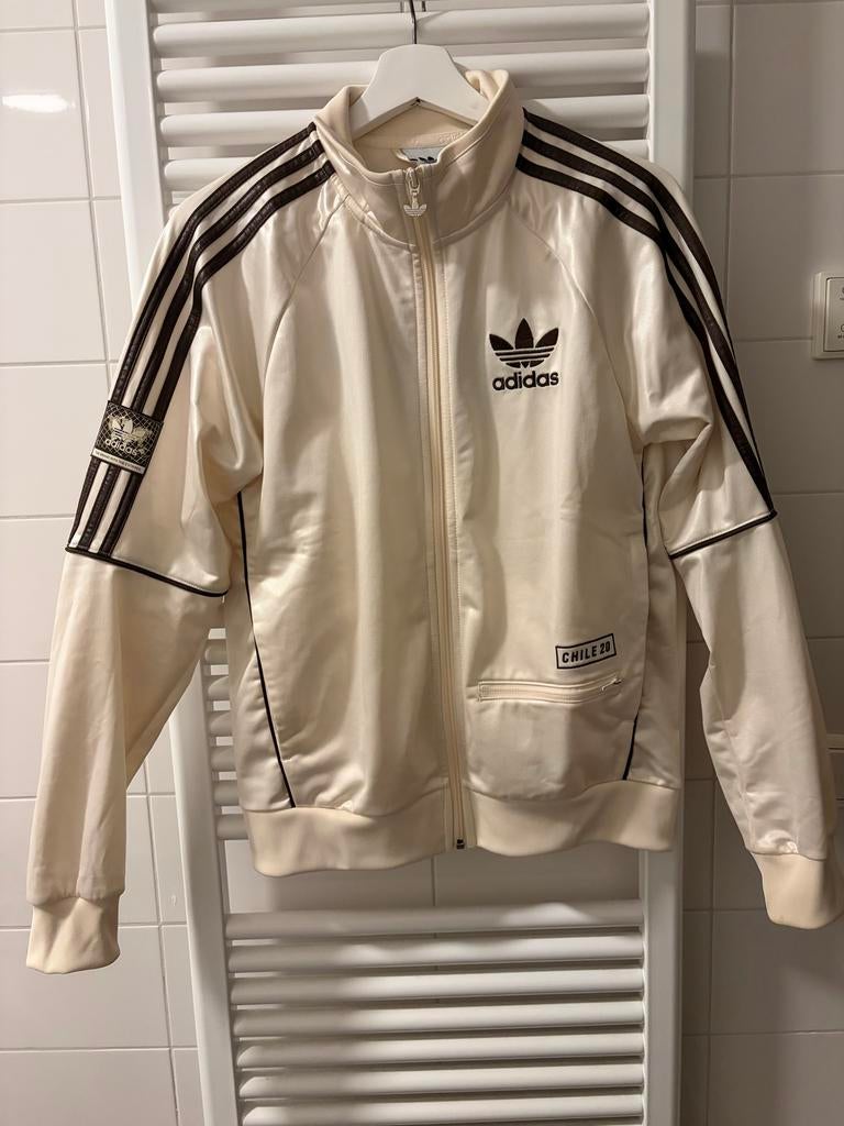 Adidas jasje met leuke details, XS, Kleding | Dames, Ophalen of Verzenden, Zo goed als nieuw, Maat 34 (XS) of kleiner, Overige kleuren