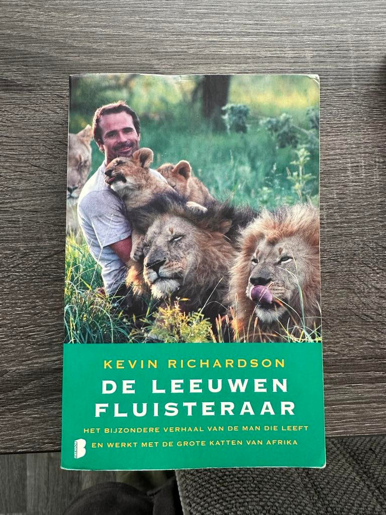De Leeuwenfluisteraar - Kevin Richardson, Ophalen of Verzenden, Zo goed als nieuw, Overige diersoorten