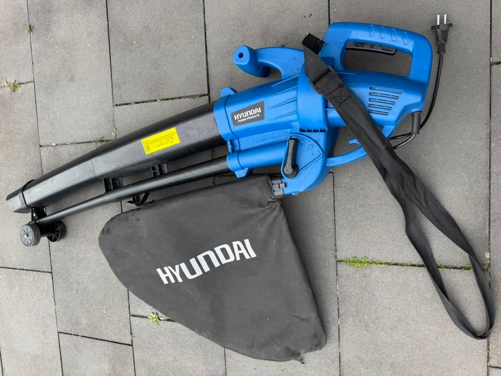 Bladblazer en -zuiger, Ophalen, Gebruikt, Elektrisch, Met opvangzak