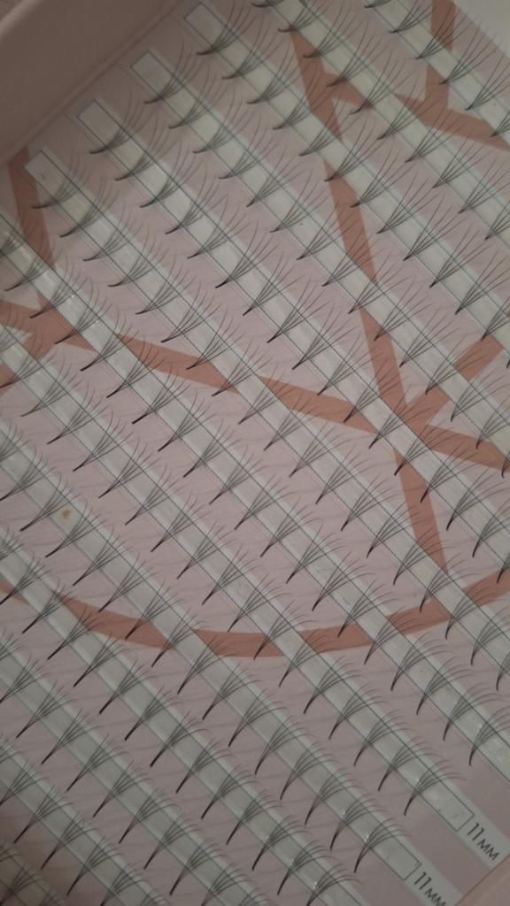 Pre made volume wimperextensions, Ophalen of Verzenden, Nieuw, Zwart, Ogen