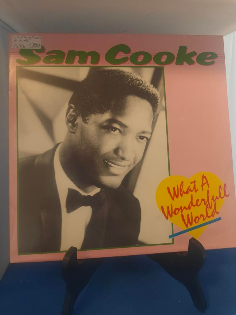 Sam Cooke - What A Wonderful World LP, Cd's en Dvd's, Vinyl | R&B en Soul, Ophalen of Verzenden, Zo goed als nieuw, Overige formaten