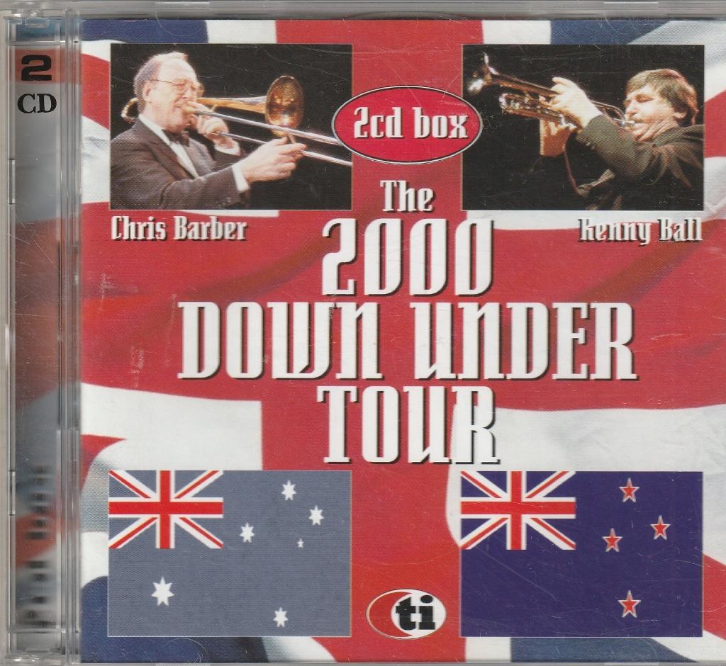 2000 Down Under Tour. Chis Barber & Kenny Ball ( 2 cd set ), Verzenden, 1980 tot heden, Zo goed als nieuw, Jazz