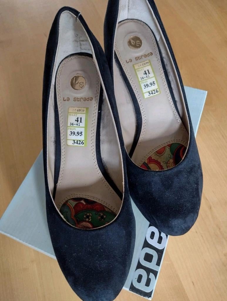 Zwarte hakken, maat 41, Pumps, Zwart, Nieuw, Ophalen of Verzenden