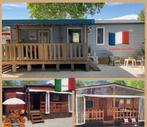 Te huur MH in Zuid Frankrijk op camping  + chalet in Italie, Vakantie, Speeltuin, Aan zee, Recreatiepark