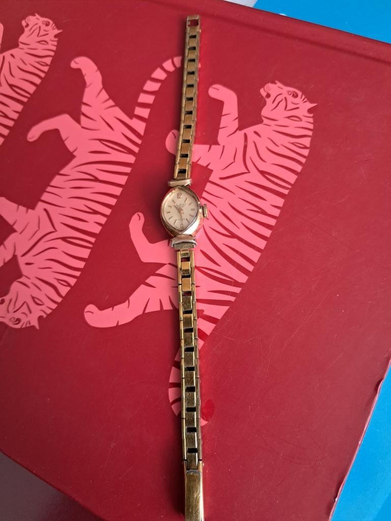 Mooi antiek horloge, Ophalen of Verzenden, Zo goed als nieuw, Goud, Overige merken