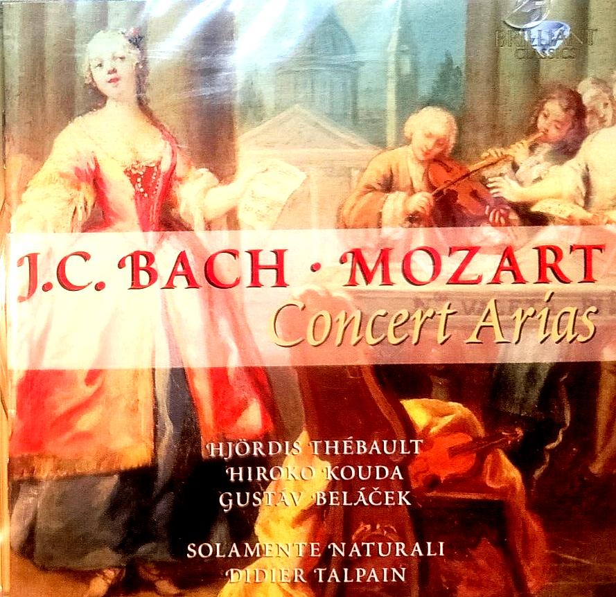 J.C. Bach & W.A. Mozart - Concert arias, Verzenden, Classicisme, Zo goed als nieuw, Opera of Operette