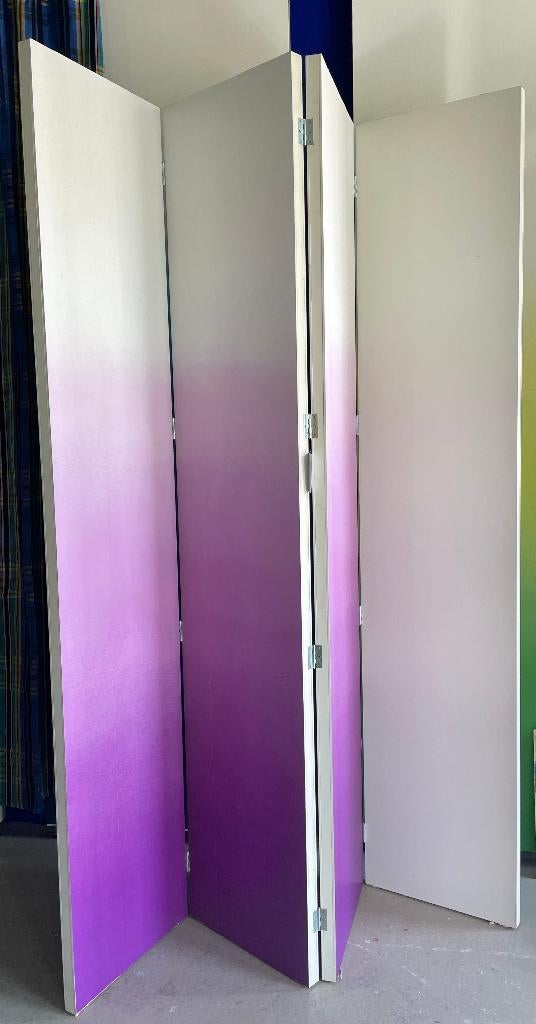 2 hoge kamerschermen en 5 grote wandpanelen, Ophalen, Gebruikt