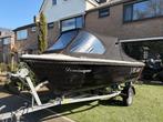 Liberty sloep 4,35 met nieuwe 20pk Honda (2023) + trailer, Watersport en Boten, Ophalen, 10 tot 30 pk, Zo goed als nieuw, Snelvarend