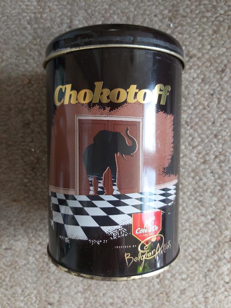 Blik Cote d'Or Chokotoff, Verzamelen, Blikken, Ophalen of Verzenden, Gebruikt, Overige