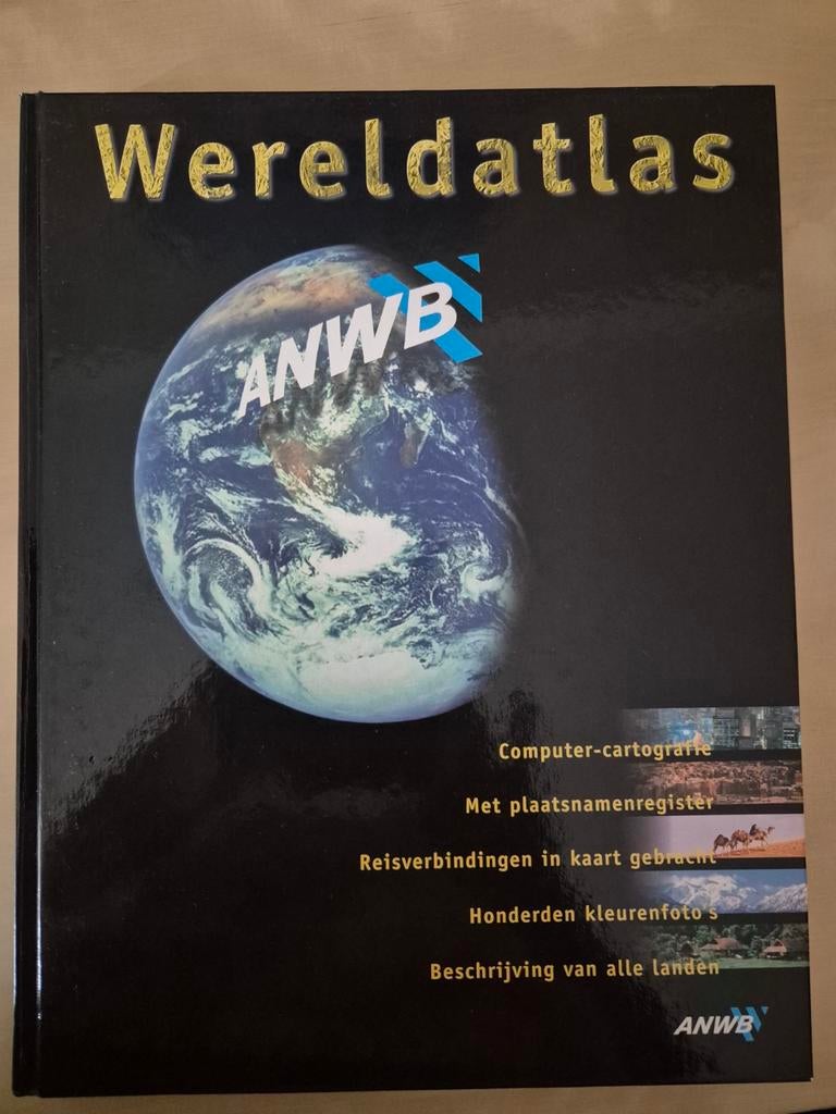 ANWB Wereldatlas, Boeken, Atlassen en Landkaarten, Ophalen of Verzenden