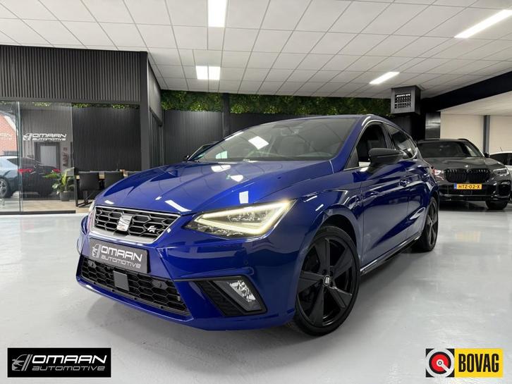 SEAT Ibiza 1.0 TSI 116PK BLACK EDITION FR DSG CARPLAY CAMERA, Auto's, Seat, Bedrijf, Te koop, Ibiza, ABS, Achteruitrijcamera, Airbags