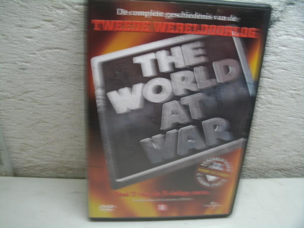 dvd 273b the world at war deel 2  2 dvd, Ophalen of Verzenden, Zo goed als nieuw, Oorlog of Misdaad