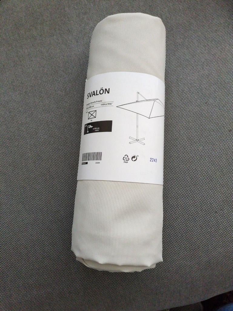 IKEA Svalön Parasol doek - Nieuw 300 x 200 cm., Ophalen, Nieuw, 2 tot 3 meter, Overige typen