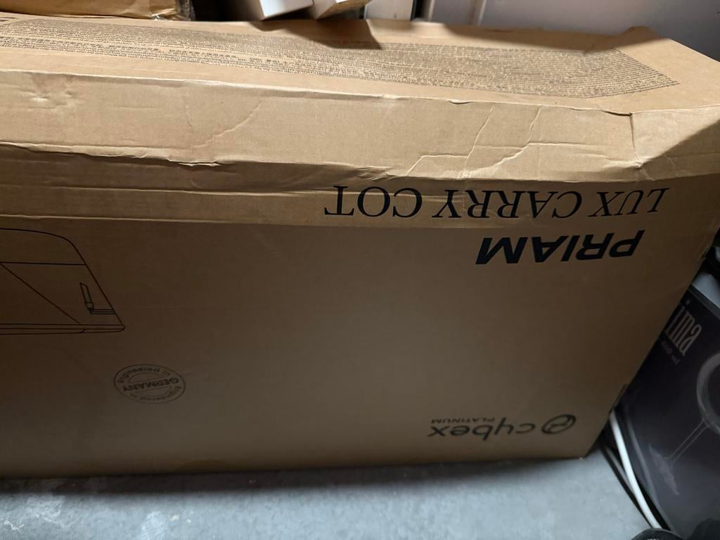 Priam Cybex Lux Carry Cot. Nieuw in doos., Ophalen of Verzenden, Nieuw, Kinderwagen, Overige merken