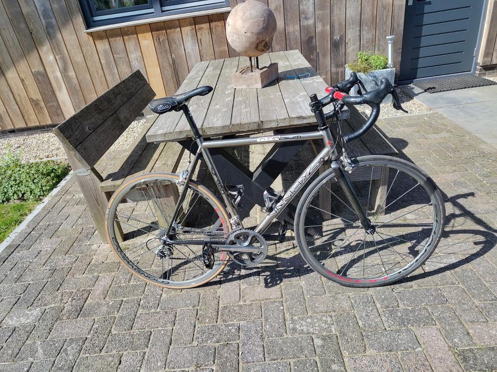 Van TUYL VT980 titanium racefiets, Ophalen, Zo goed als nieuw, Racefiets, Van Tuyl