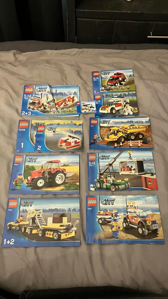 Lego City instructieboekjes, Kinderen en Baby's, Speelgoed | Duplo en Lego, Lego, Accessoire, Ophalen of Verzenden, Inclusief instructies