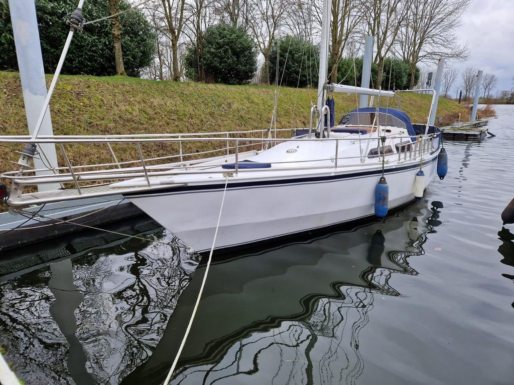 Zeilboot van de Stadt 34, Watersport en Boten, Kajuitzeilboten en Zeiljachten, Ophalen, Gebruikt, Staal, Diesel