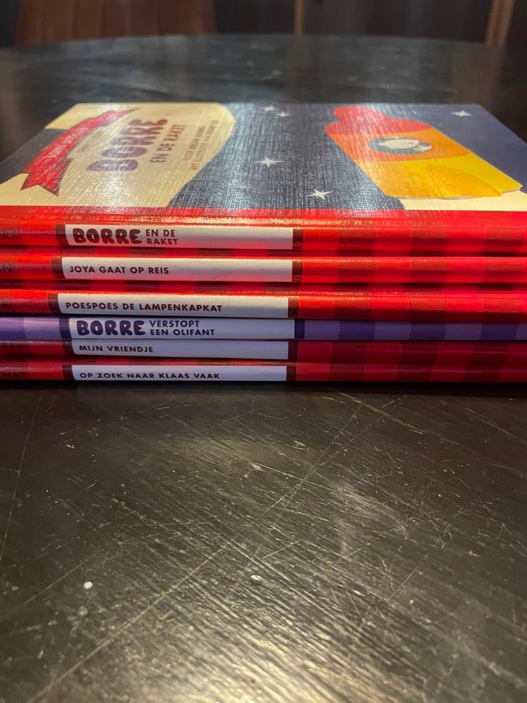 Borreboekjes 6stuks, Boeken, 5 of 6 jaar, Fictie algemeen, Jongen of Meisje, Ophalen of Verzenden