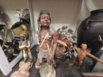 Cowboy & Indiaan Beelden - Magazijnvondst, Antiek en Kunst, Ophalen of Verzenden