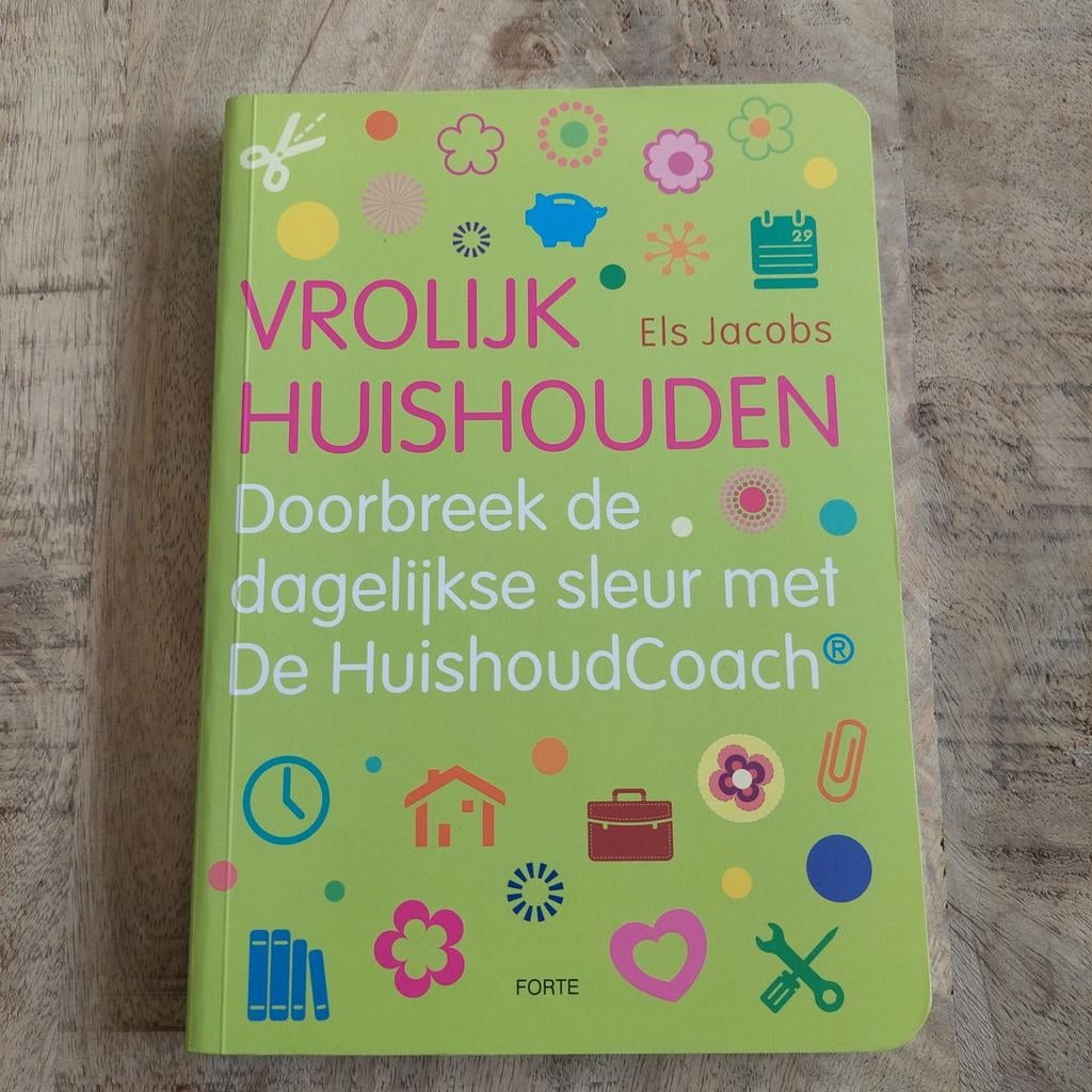 Els Jacobs - Vrolijk huishouden, Boeken, Mode, Zo goed als nieuw, Ophalen of Verzenden