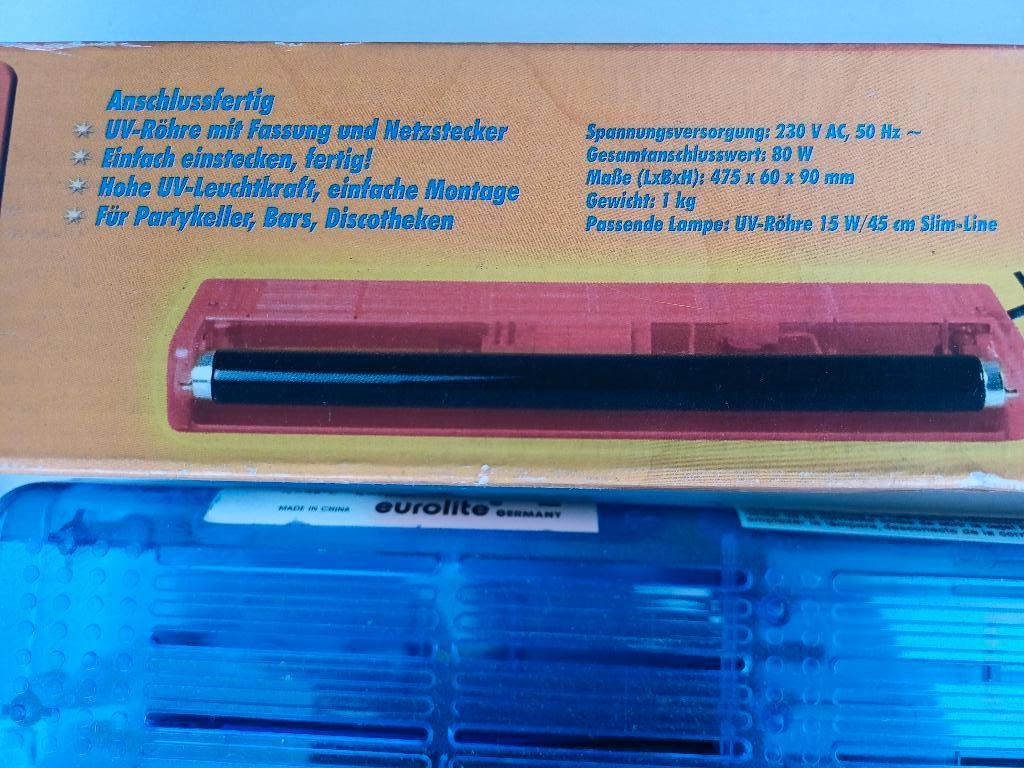 UV verlijmen Eurolite uv tube 45 cm Nieuw, Ophalen, Nieuw