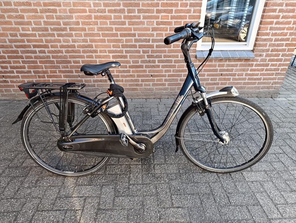 Gazelle impulse electrische damesfiets, Ophalen, Gebruikt, 47 tot 51 cm, 50 km per accu of meer