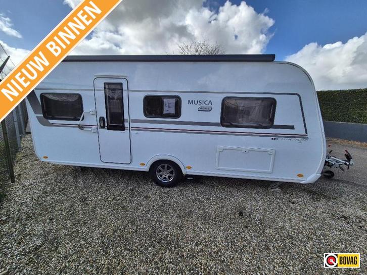 LMC Musica 480 E zeer compleet, Caravans en Kamperen, Caravans, Bedrijf, tot en met 4, Rondzit, LMC en Münsterland, 2 aparte bedden
