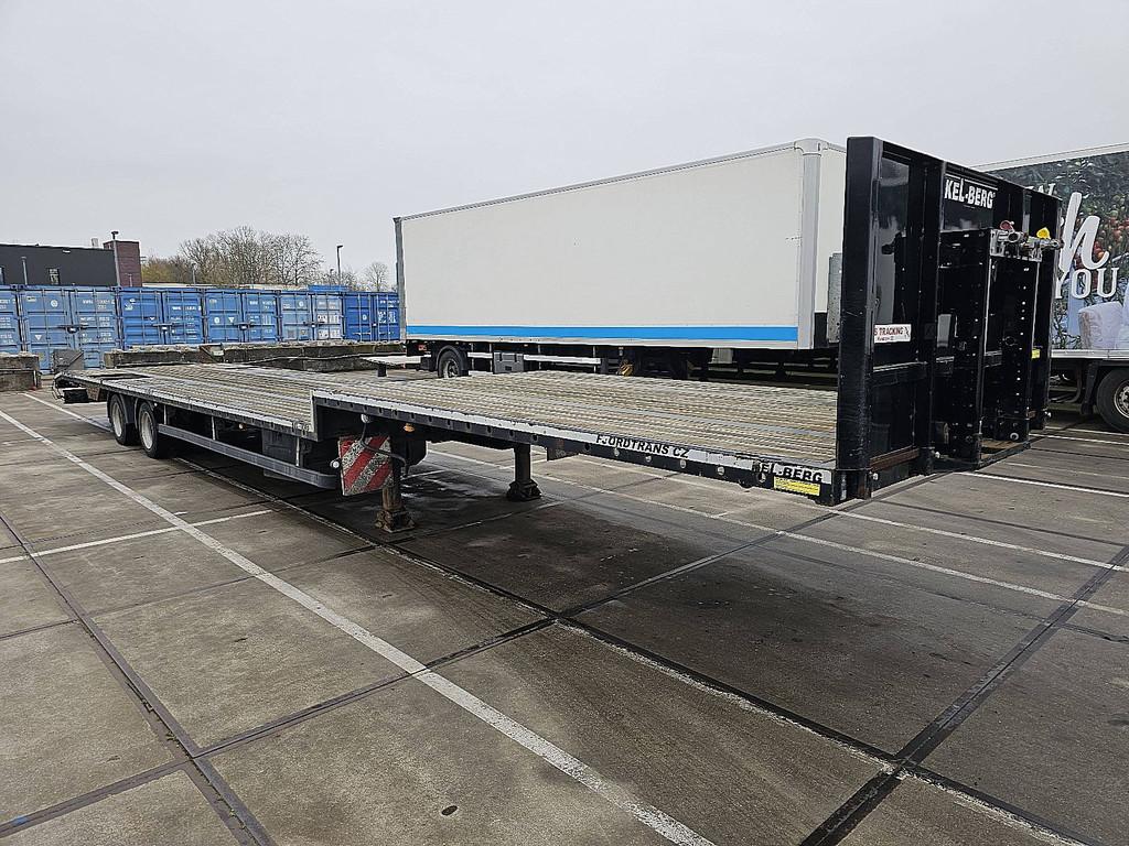 KELBERG D500V/SAFS/90 2 axle semi low bed, Zwart, Bedrijf, Geïmporteerd, Aanhangers en Opleggers