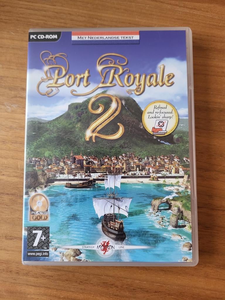 PC CD-ROM Port Royale 2, Gebruikt, 1 speler, Ophalen of Verzenden, Strategie en Constructie