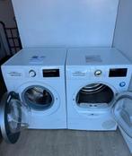 Bosch wasmachine I-Dos 9kg+ Droger 8kg zo goed als nieuw ., Ophalen, 1200 tot 1600 toeren, 8 tot 10 kg, Zo goed als nieuw