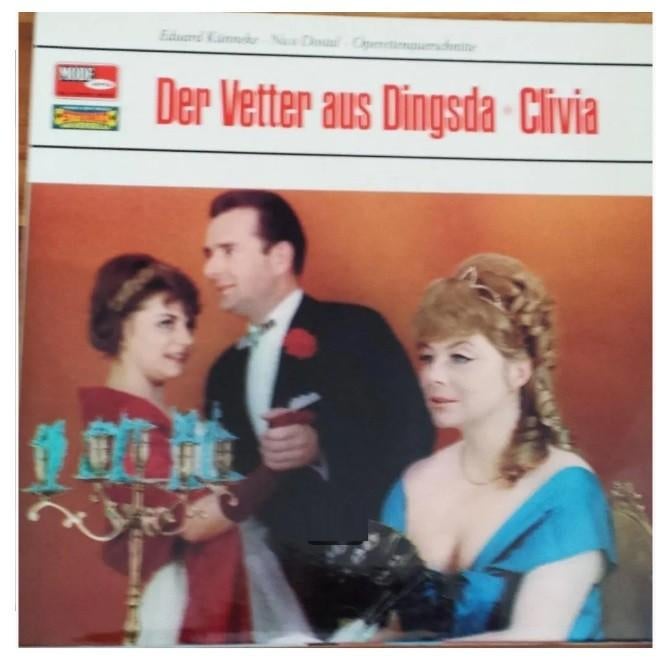 LP operette grammofoonplaat Vinyl Der Vetter aus Dingsda, Gebruikt, Opera of Operette, Ophalen of Verzenden, 12 inch