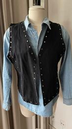 Gilet met studs M, Ophalen of Verzenden, Nieuw, Maat 38/40 (M), Zwart