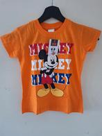Nieuw Oranje Mickey Mouse Shirt Maat 104/110, Disney, Jongen of Meisje, Nieuw, Ophalen of Verzenden