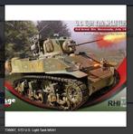 Bouwpakket Mirage-Hobby Mirage 726087, 1/72 U.S. Light Tank, Tank, Italeri, 1:32 tot 1:50, Nieuw